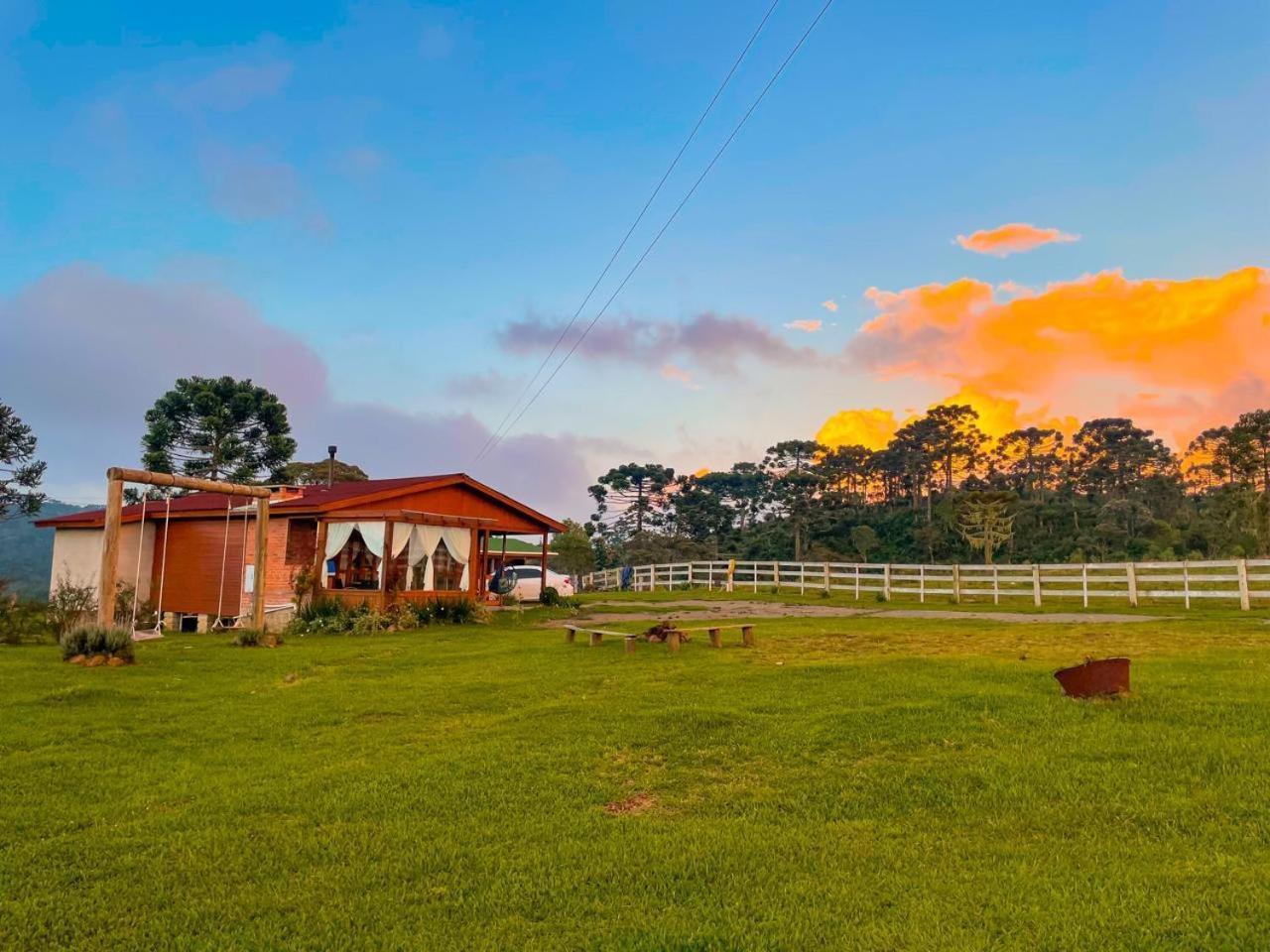 Platto Da Neve:Jacuzzi E Lareira Em Urubici Rg2775 Villa Exterior foto