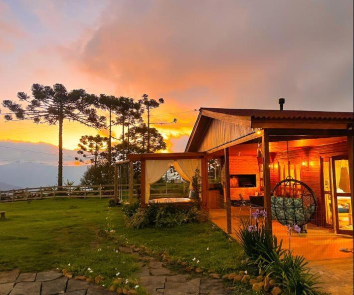 Platto Da Neve:Jacuzzi E Lareira Em Urubici Rg2775 Villa Exterior foto