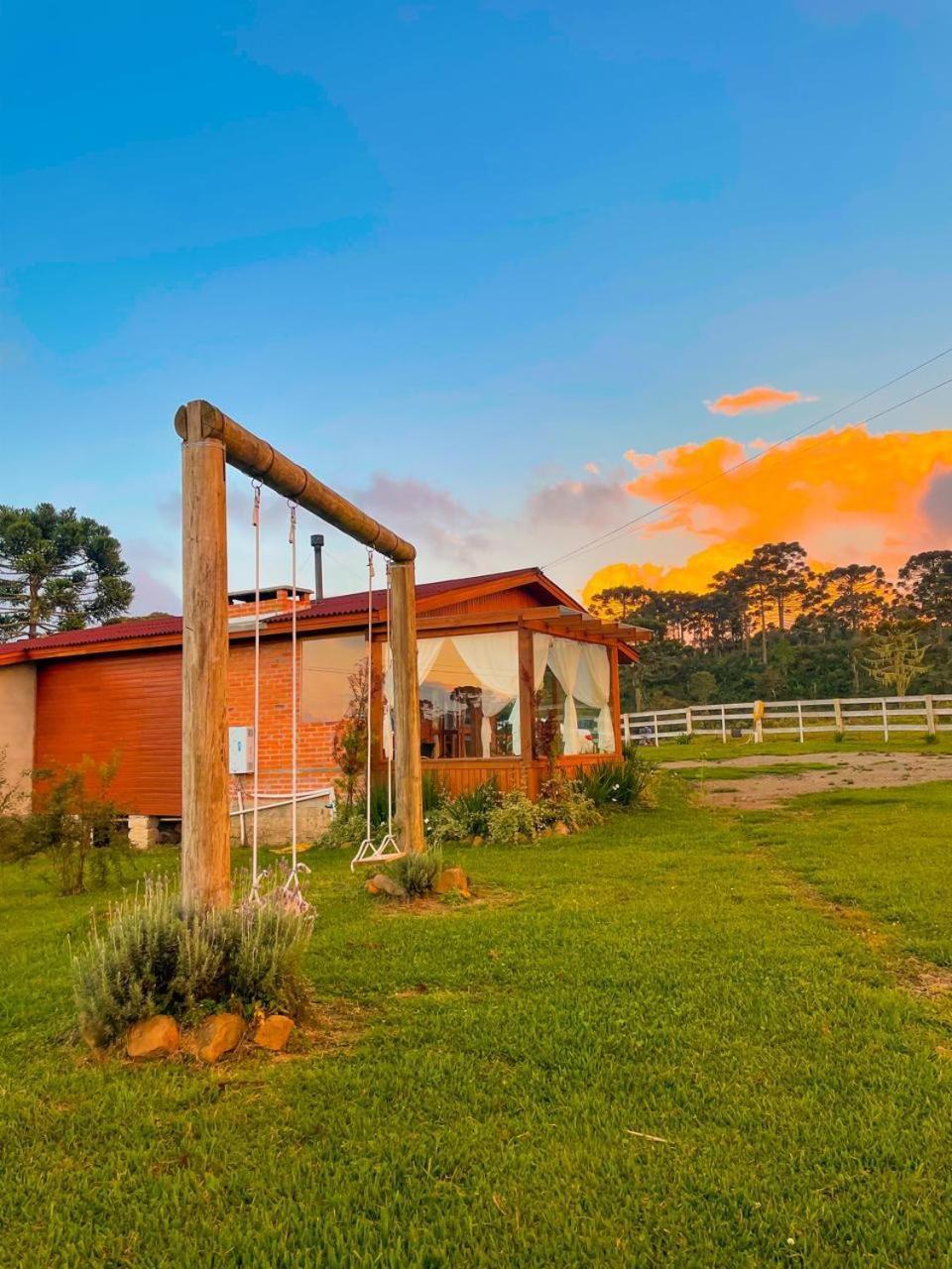 Platto Da Neve:Jacuzzi E Lareira Em Urubici Rg2775 Villa Exterior foto